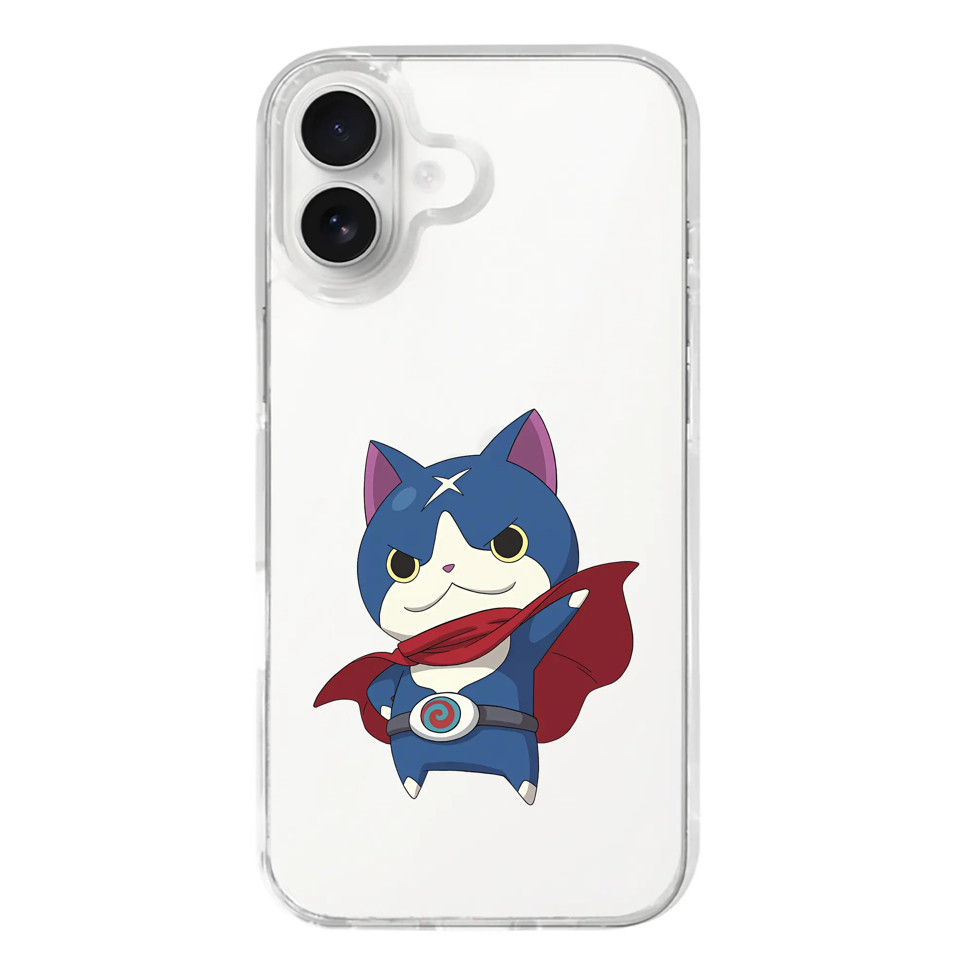 妖怪ウォッチ グッズ,ダークニャン - iPhone 17シリーズ 透明スマホケース – 薄型・耐衝撃・精密フィット保護カバー